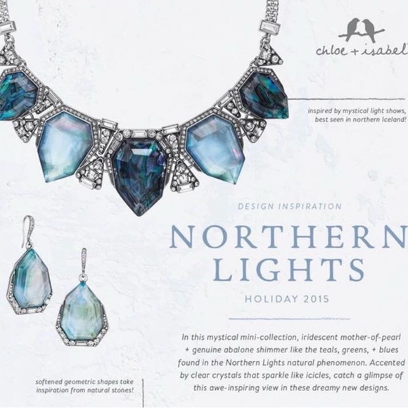 chloe + isabel northern lights necklace and earrings set - Picture 2 of 10